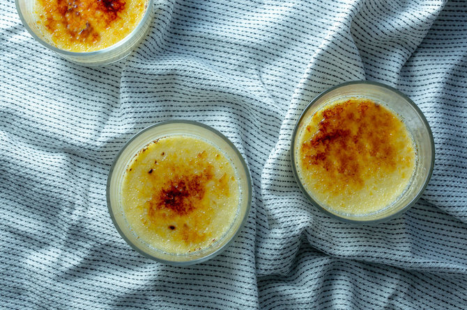 Partnerio nuotr./Creme brulee