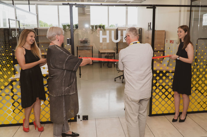A. Urbano nuotr./Prekybos centre „Unideco“ atidaryta pirmoji Lietuvoje specializuota bendradarbystės erdvė