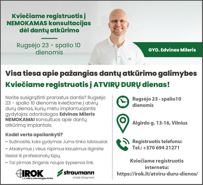 Partnerio nuotr./Atvirų durų dienos