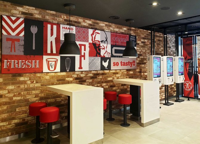 Partnerio nuotr./Vilniaus širdyje „KFC“ atveria atnaujintą pagrindinį restoraną