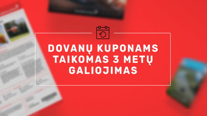 Partnerio nuotr./Pokyčiai dovanų čekių platintojų rinkoje: 3 kartus prailgintas dovanų čekių galiojimas