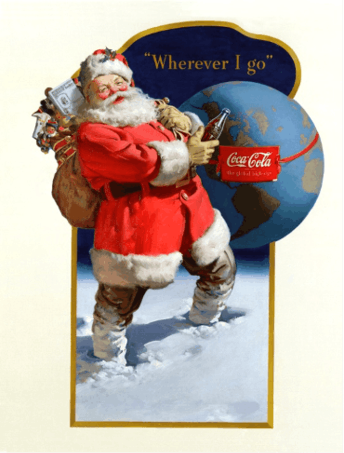 Partnerio nuotr./Pirmosios Coca-Cola Kalėdų reklamos