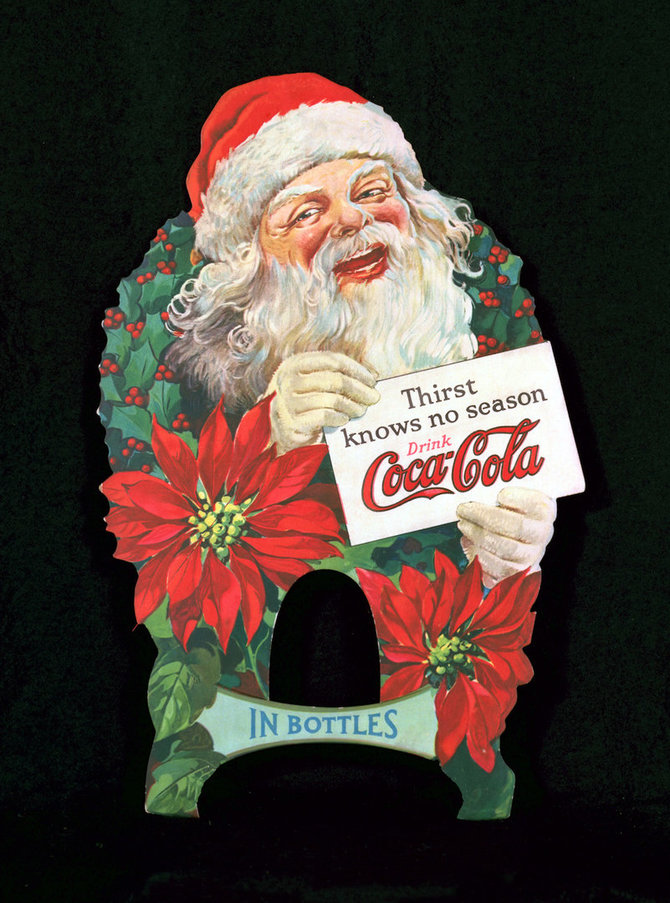 Partnerio nuotr./Pirmasis Coca-Cola Kalėdų Senelis 1920 metais
