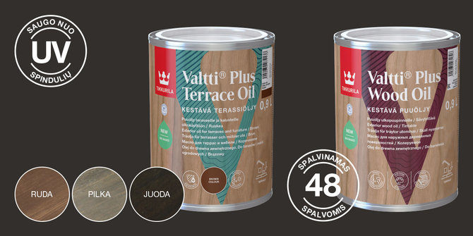 Tikkurila nuotr./Tikkurila Valtti Plus