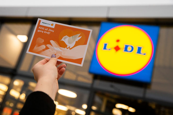 LIDL nuotr./Išsaugoto kąsnio vertė – dviguba: kovojame ir su maisto švaistymu, ir su klimato kaita