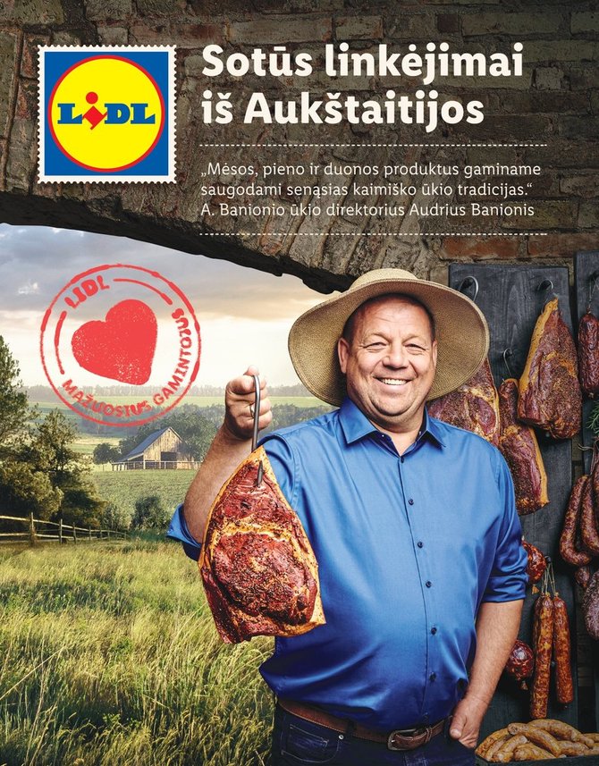 LIDL nuotr./Linkėjimai iš Aukštaitijos