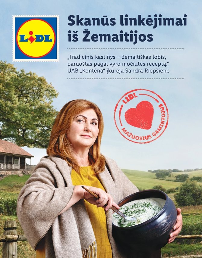 LIDL nuotr./Linkėjimai iš Žemaitijos