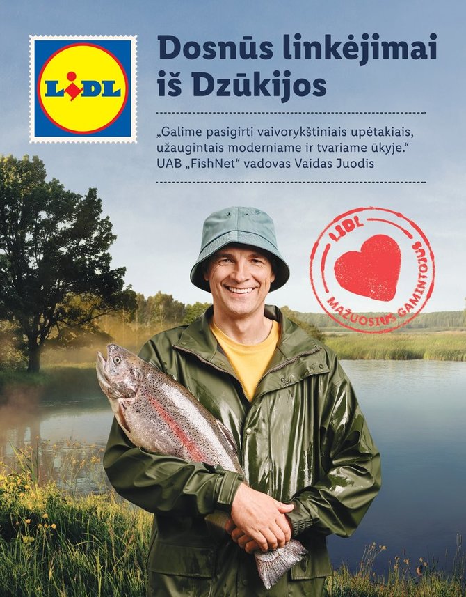 LIDL nuotr./Linkėjimai iš Dzūkijos