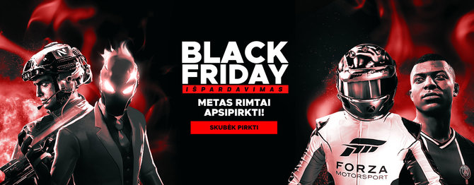 ENEBA nuotr./Eneba pristato: didžiausias metų vaizdo žaidimų išpardavimas – Black Friday – jau startavo!