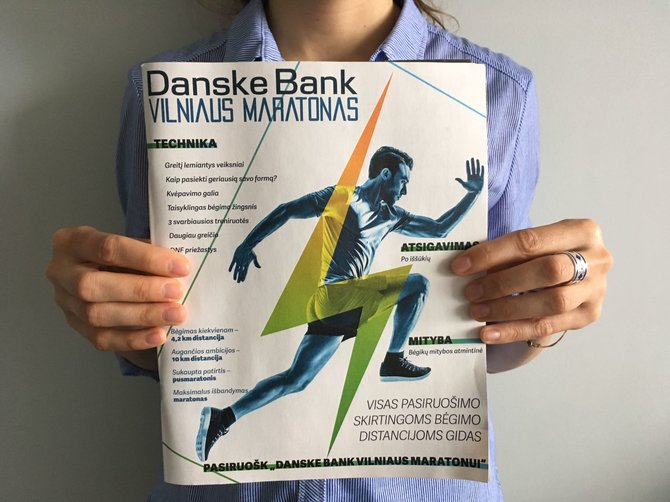 „Danske Bank Vilniaus maratonas“ nuotr./„Danske Bank Vilniaus maratonas“ leidinys