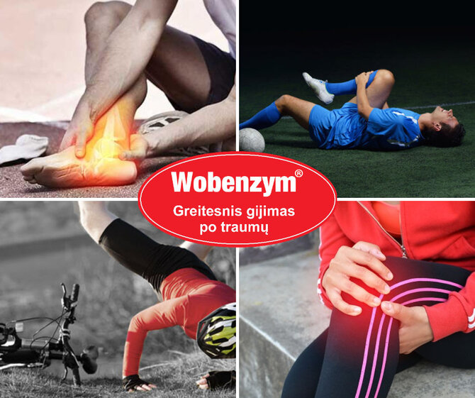 Projekto partnerio nuotr./Wobenzym