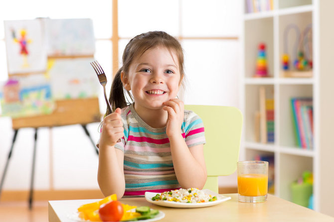 Shutterstock nuotr./Vaikų mityba