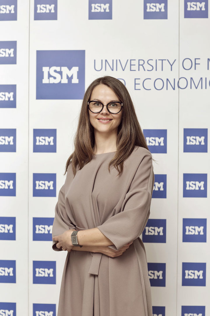 ISM nuotr./ISM Fondo direktorė Jurgita Gaukštienė