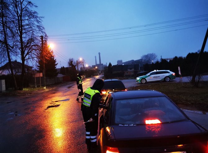 Kauno apskrities policijos nuotr./Kauno policijos reidas