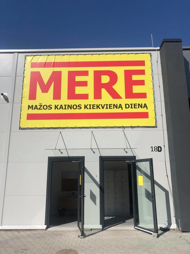 Nedos Verikaitės nuotr./Kaune duris atvėrė Rusijos žemų kainų tinklo parduotuvė „Mere“