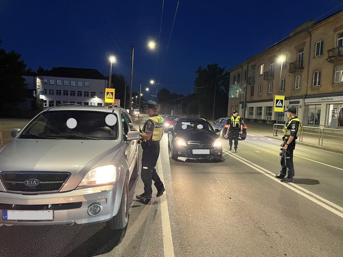 Kauno apskrities policijos nuotr./Kauno apskrities policijos patikros