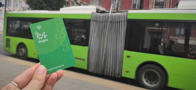 Karolinos Stažytės nuotr./Pristatyta nauja Kauno viešojo transporto bilietų sistema