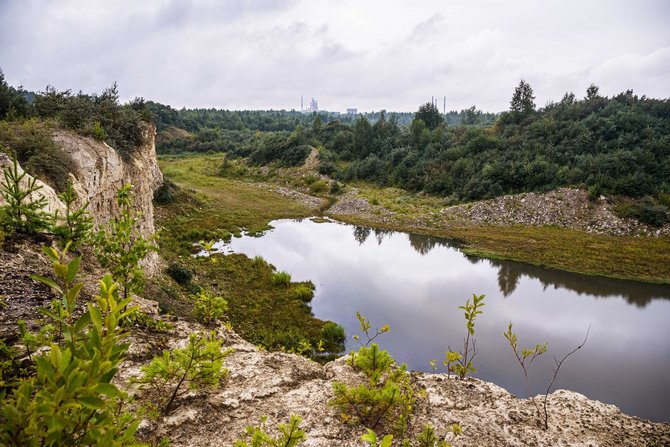 Roko Tenio nuotr./Akimirkos iš žygio lietuviškaisiais Marso kanjonais