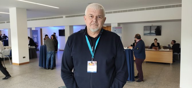 Karolinos Stažytės nuotr./Konferencijos dėl Europos ateities dalyvis Vidas Balakauskas