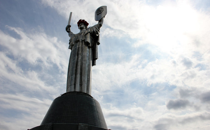 Photo by Karolina Stazytė/Motherland statue in Kyiv