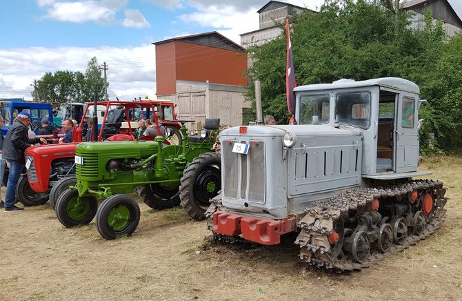 Giedrės Streikauskaitės nuotr./Kaišiadorių rajone vykstanti traktorių šventė