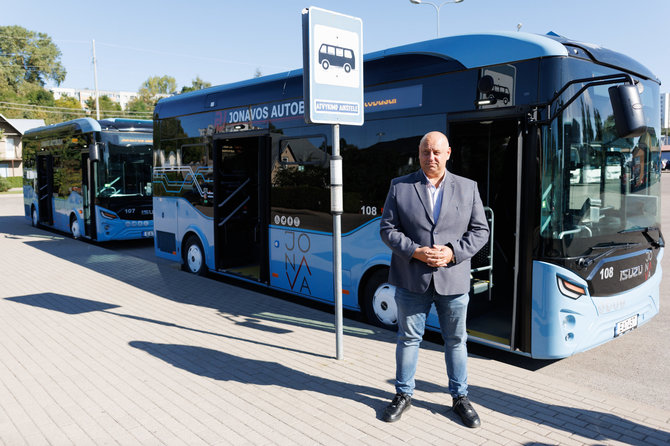 A.Reipos nuotr./„Jonavos autobusai“ direktorius Otaras Urbanas