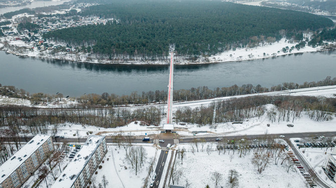 Kauno miesto savivaldybės nuotr./Atnaujintas Trijų mergelių tiltas