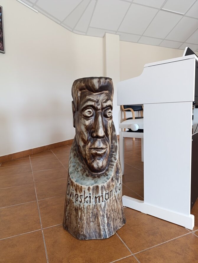 „Žulkų dirbtuvių“ albumo nuotr./Lino Žulkaus tėvo paskutinis darbas