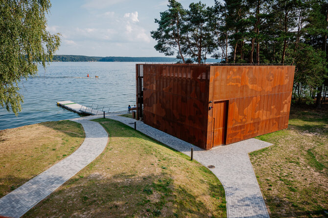 Kauno miesto savivaldybės nuotr./Kaune GALA iškilmėmis atidarytas „Bangpūčio“ buriavimo kompleksas