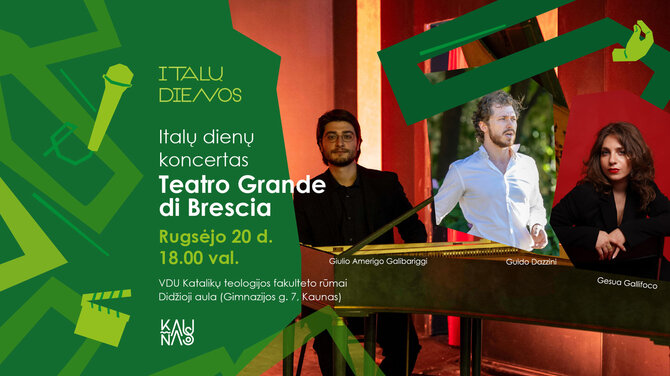 Kauno miesto savivaldybės nuotr./Italų dienos Kaune