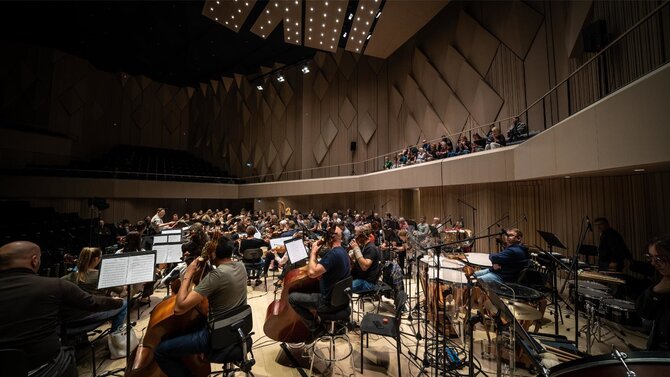 GonaSell nuotr./Muzikinės „Dangaus konstruktoriaus“ repeticijos