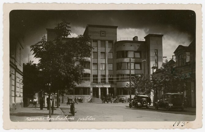 M.Barkauskas VDU nuotr./Kauno centrinis paštas
