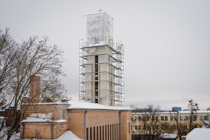 Kauno miesto savivaldybės nuotr./Atkuriama Kauno evangelikų reformatų bažnyčia