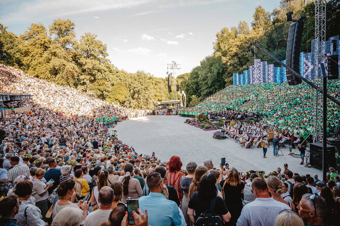 Kauno miesto savivaldybės nuotr./„Dainų šventė“ Kaune
