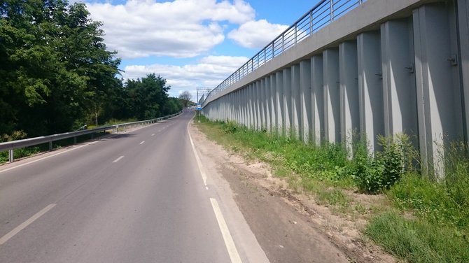 Skaitytojo nuotr./Perkeltos stotelės Kreidos gatvėje vieta