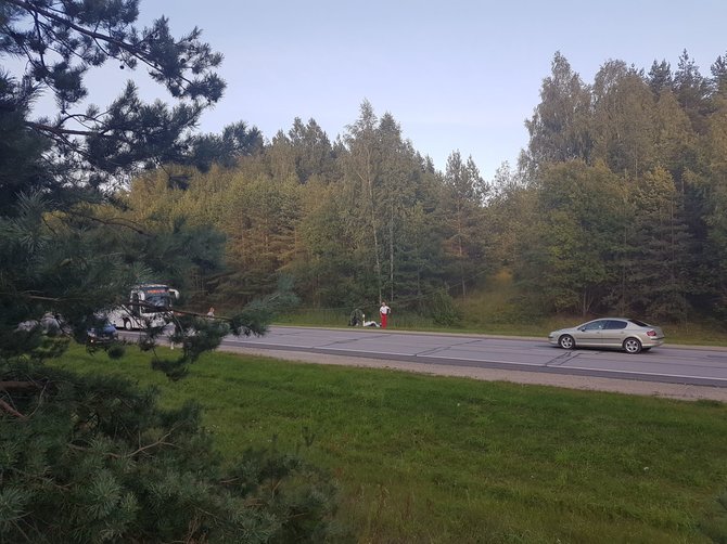 15min skaitytojo Aliaus nuotr./Įvykio vietoje