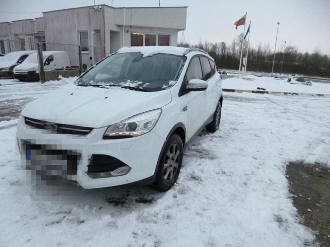 VSAT nuotr./2013 m. laidos „Ford Kuga“ nuo lapkričio 29 d. yra ieškomas Vokietijos policijos.