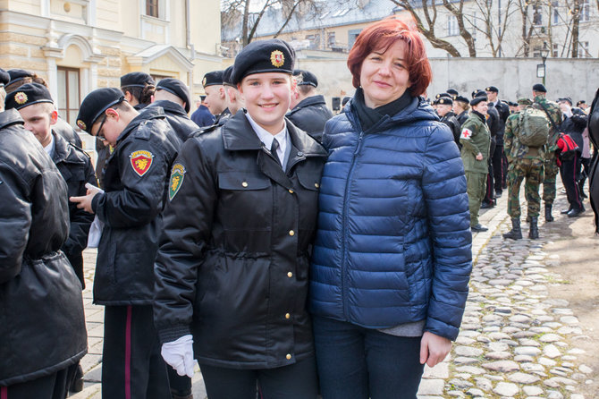 Mariaus Vizbaro / 15min nuotr./Generolo Povilo Plechavičiaus licėjaus kadetų priesaikos ceremonija