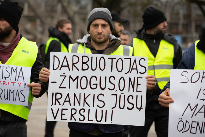 Mariaus Vizbaro / 15min nuotr./Solidarumo eitynės su darbuotojais iš Turkijos/Asociatyvi nuotr.