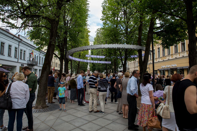 Mariaus Vizbaro / 15min nuotr./Kaune įamžintas Pasaulio tautų teisuolio Jano Zwartendijiko atminimas