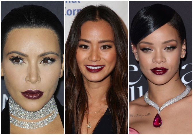 Vida Press nuotr./Kim Kardashian, Jamie Chung, Rihanna