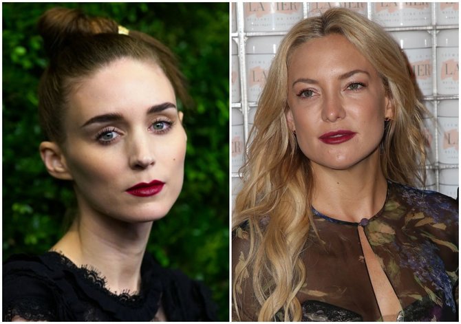 Vida Press nuotr./Rooney Mara, Kate Hudson