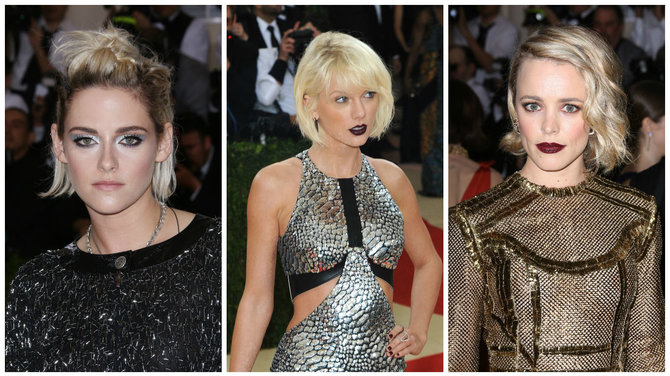 Vida Press nuotr./Kristen Stewart, Taylor Swift, Rachel McAdfams