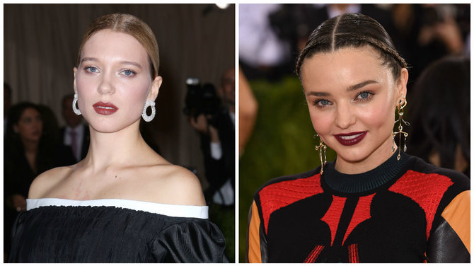 Vida Press nuotr./Lea Seydoux ir Miranda Kerr