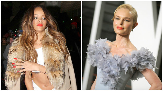 Vida Press nuotr./Rihanna, Kate Bosworth