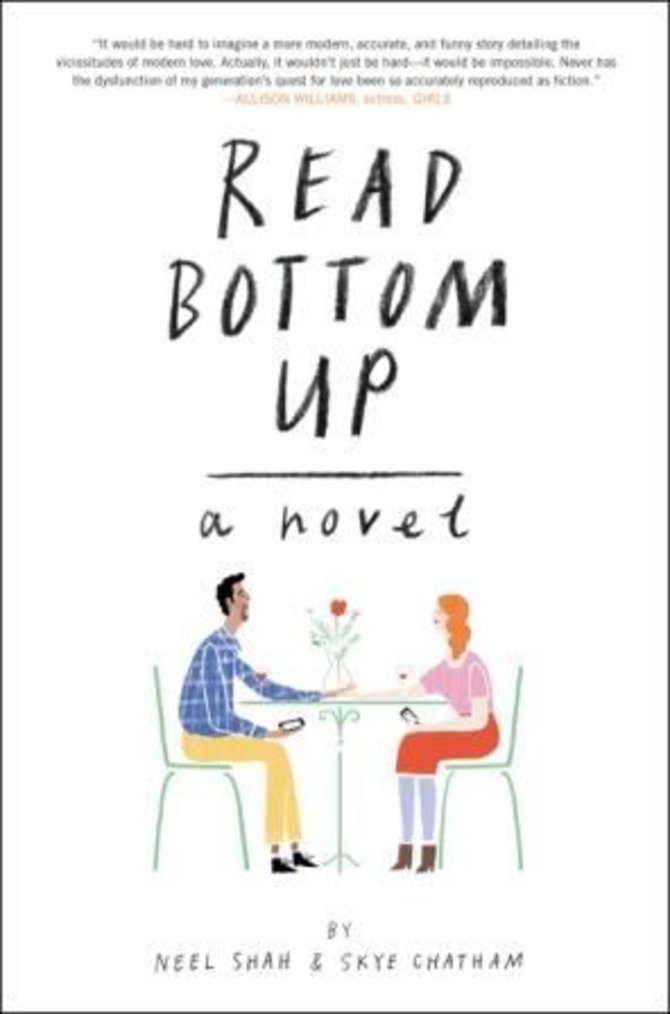 Autorių nuotr./Knyga „Read Bottom Up“