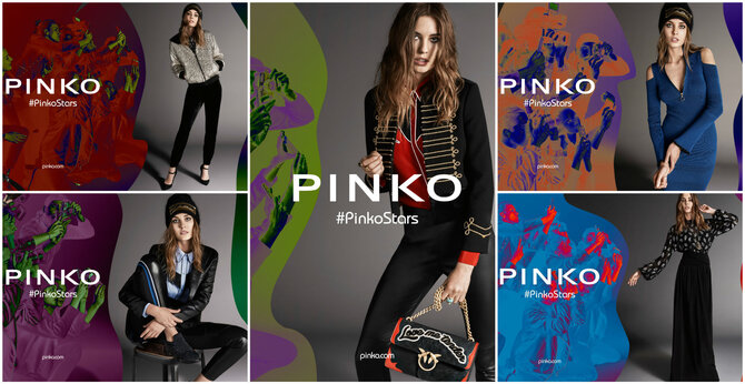 Gamintojo nuotr./PINKO 2016/ 2017 m. rudens ir žiemos kolekcijos modeliai
