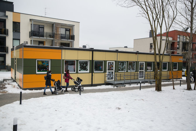 Bendrovės nuotr./Modulinis vaikų darželis