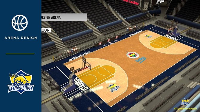 „Fenerbahce“ arena „NBA 2K“ žaidime