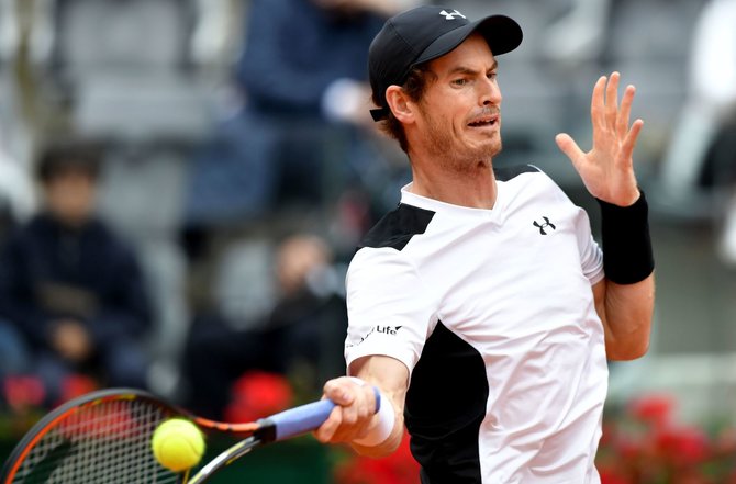 „Scanpix“ nuotr./Romos „Masters“ pusfinalis: Andy Murray – Lucas Pouille